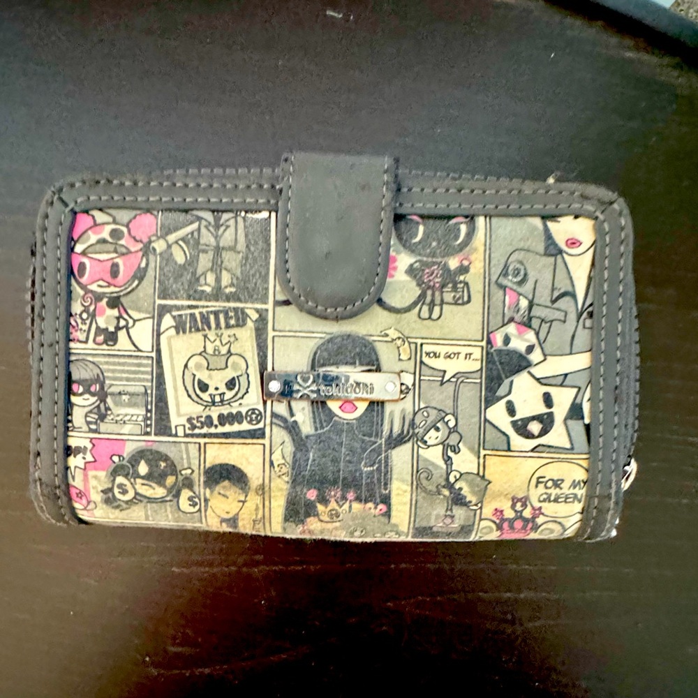Tokidoki comics small wallet